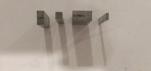 Different sizes of spacers